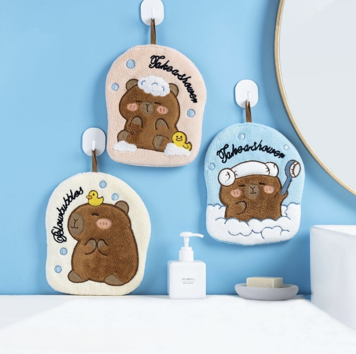 Прихватка микрофибра 2821282 КАПИБАРА р-р 22х18