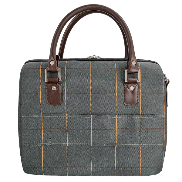 УЦЕНКА. Дефект ткани и вмятины. Бьюти-кейс Borgo Antico. 6093 grey 18