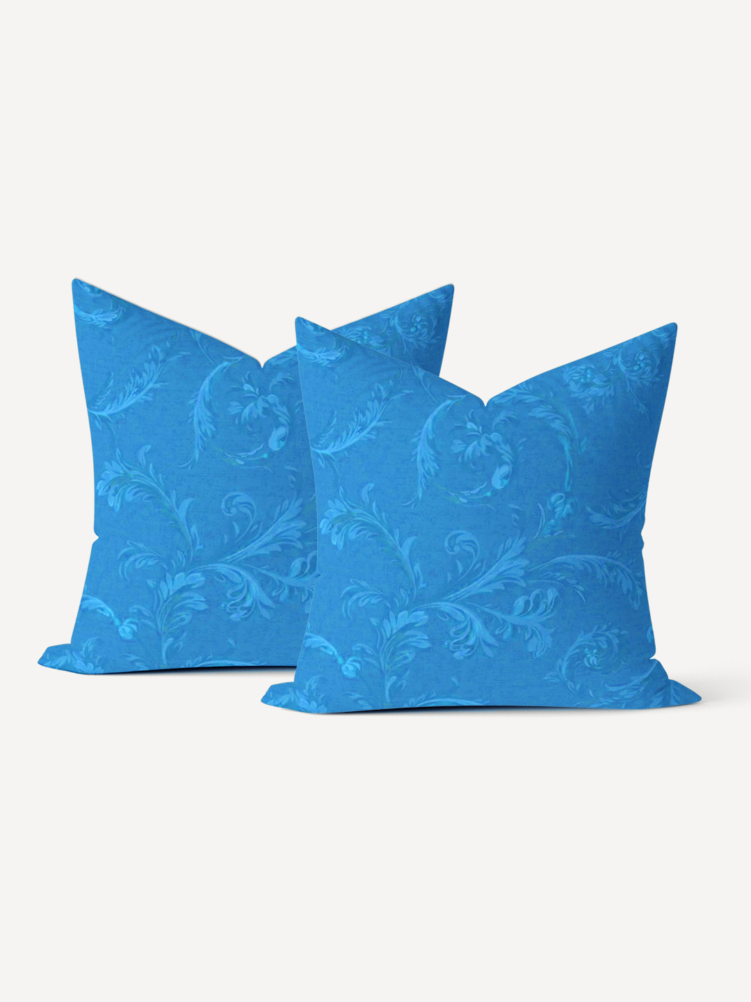 Комплект наволочек микрофибра Узор - Лазурный