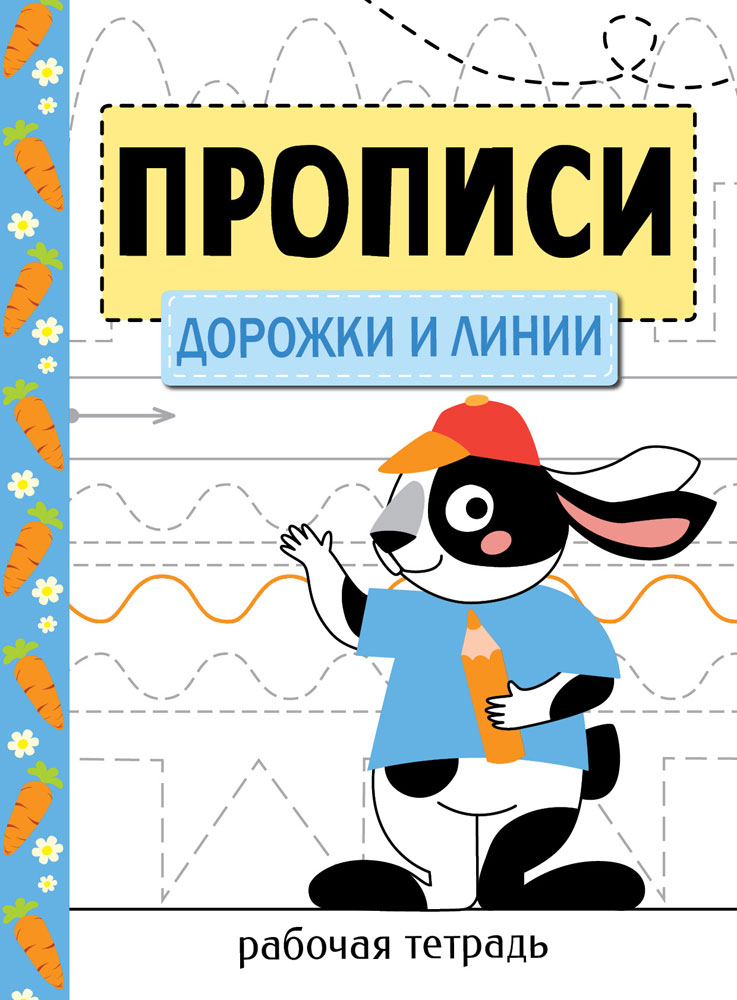 Прописи. Рабочая тетрадь.Дорожки и линии