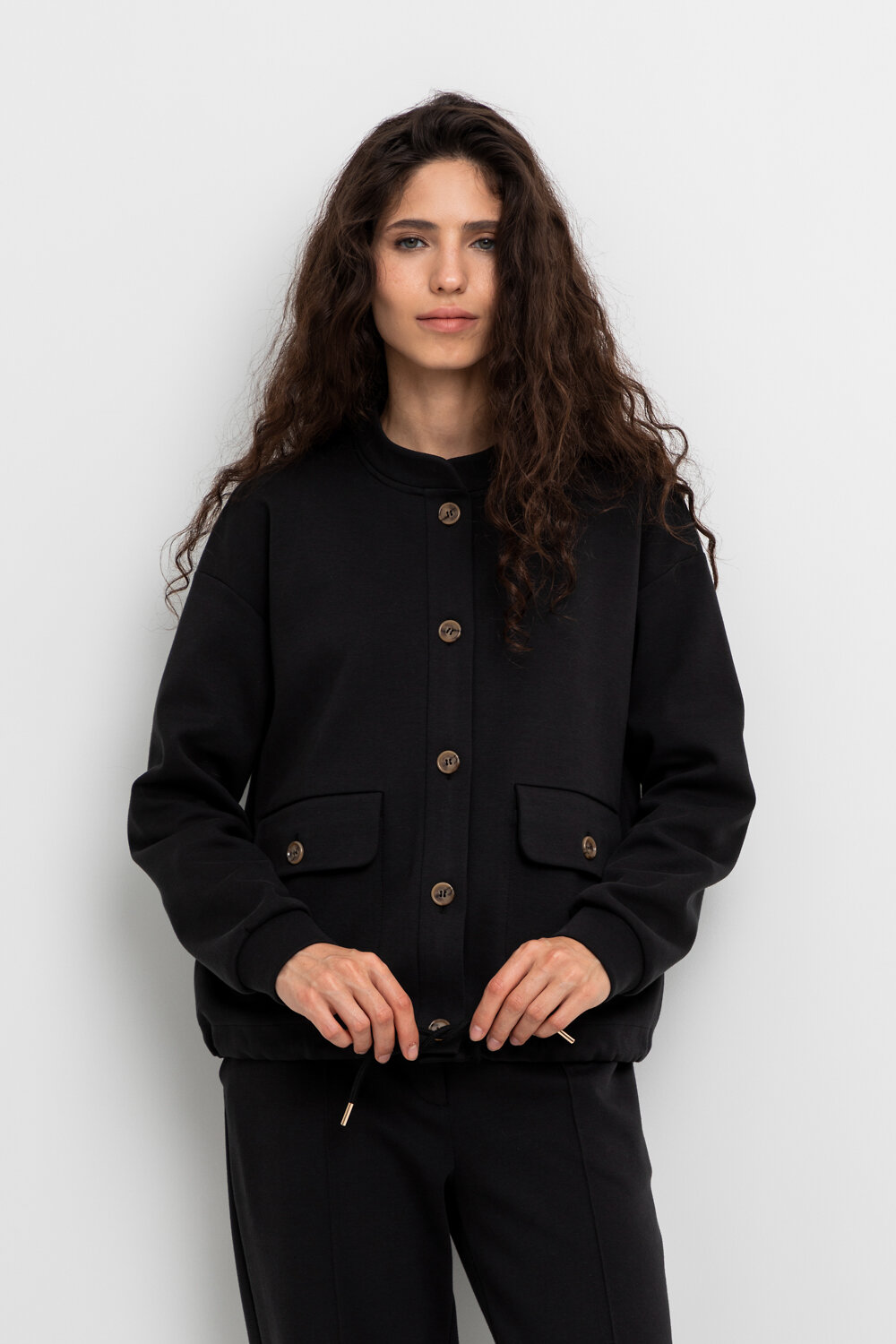 ст. цена3835руб.! VERY NEAT Жакет ЕВТ 3199темный черный