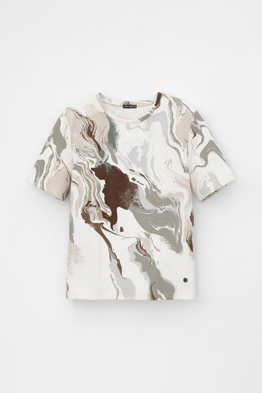 ст. цена1947руб.! VERY NEAT Фуфайка ЕВТ 3216белая лилия, оникс