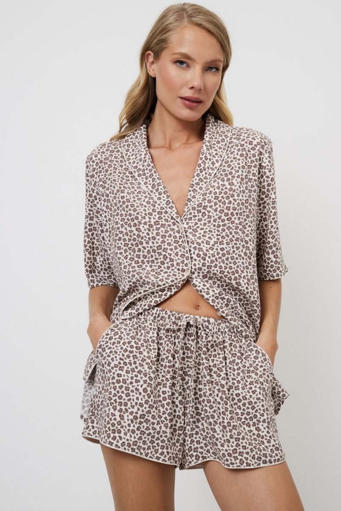 LUMIELLE Пижама женская с шортами ARUELLE 622043_bt