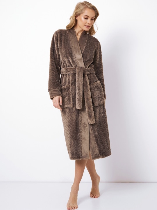MABLE BROWN Халат женский ARUELLE 594439_bt