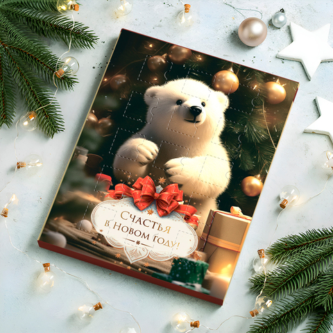 Адвент-календарь с шоколадом