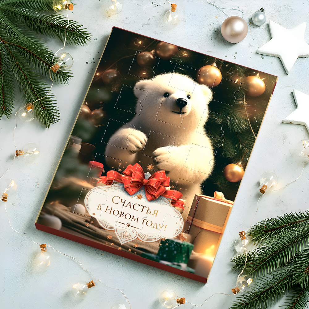 Адвент-календарь с шоколадом