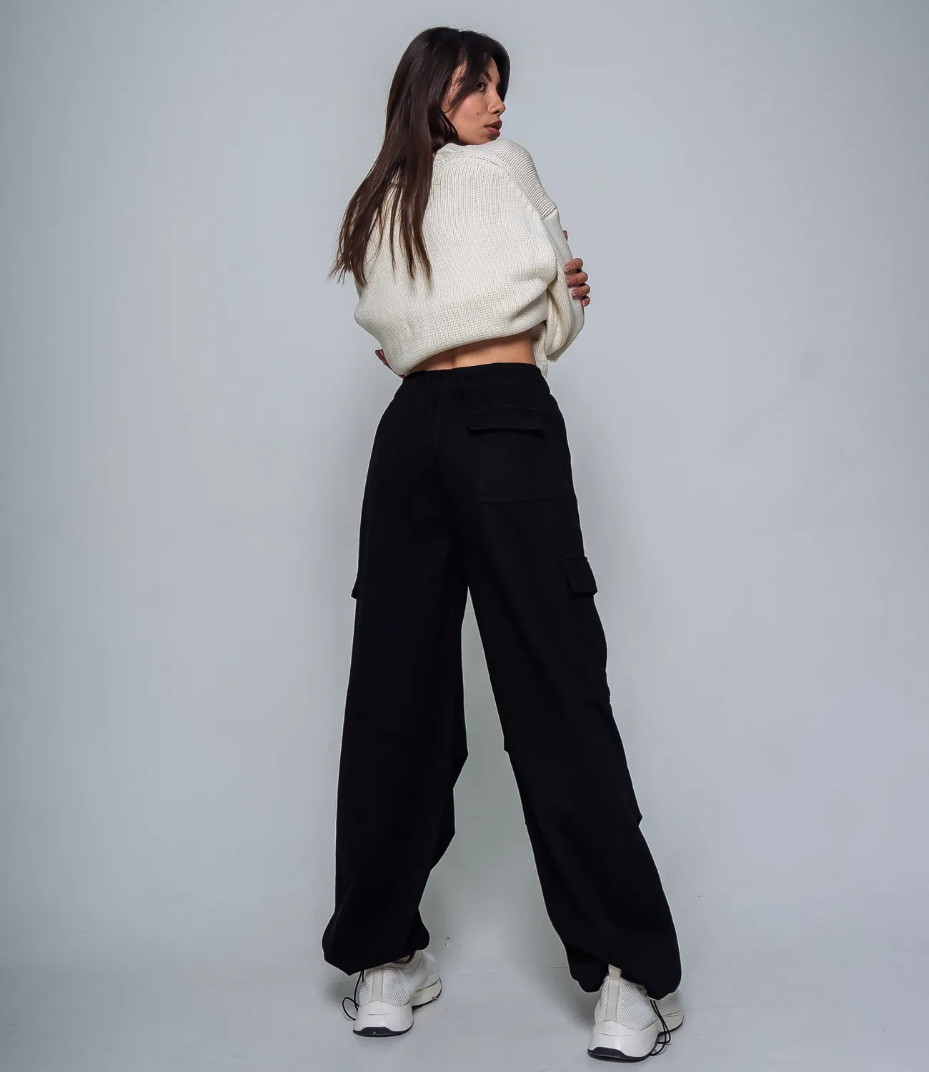 СТ.ЦЕНА 1290 руб//Брюки #КТ931, чёрный