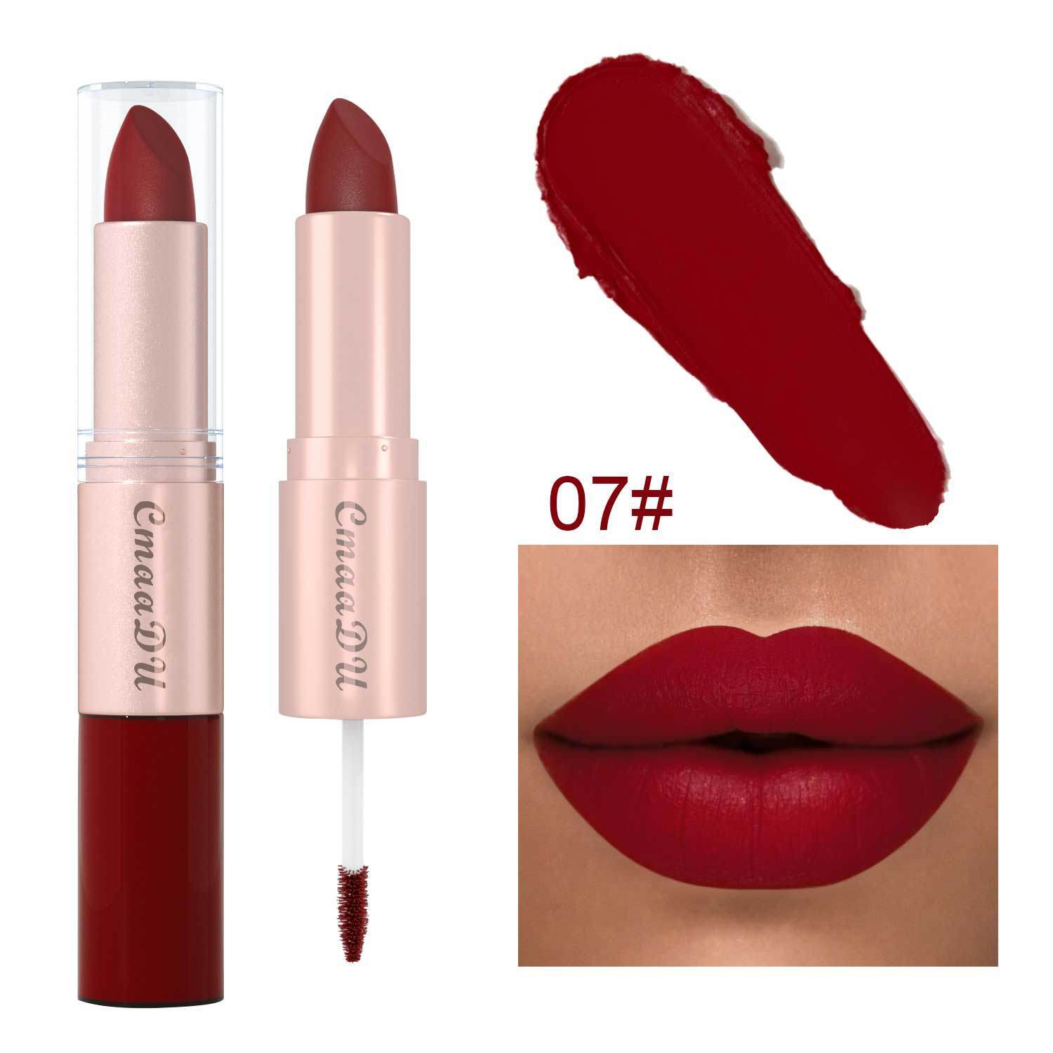 Помада-блеск 2 в 1 Lip Glosses CmaaDu 07
