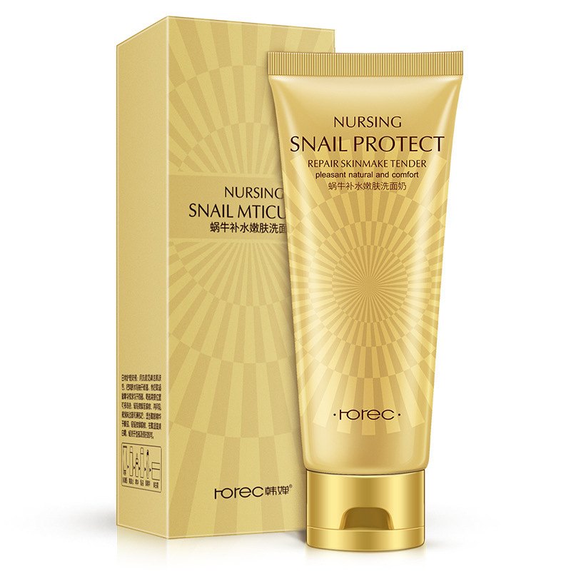 Пенка для умывания с муцином улитки Image SNAIL ESSENCE MOISTURIZING HYDRATIG CLEANSER, 100 гр