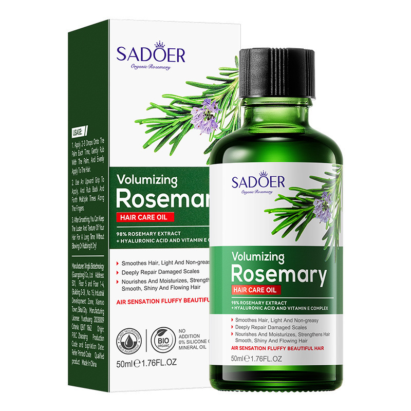 Эфирное масло для объема и ухода за волосами с розмарином SADOER Volumizing Rosemary Рышк Care Oil, 50 мл