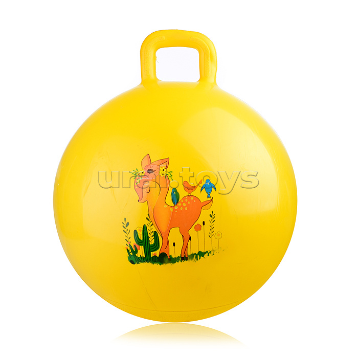 Мяч с ручкой 55см