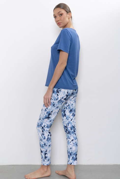 ФУТБОЛКА ЖЕНСКАЯ арт. 6503W-20332.1H-734 Индиго