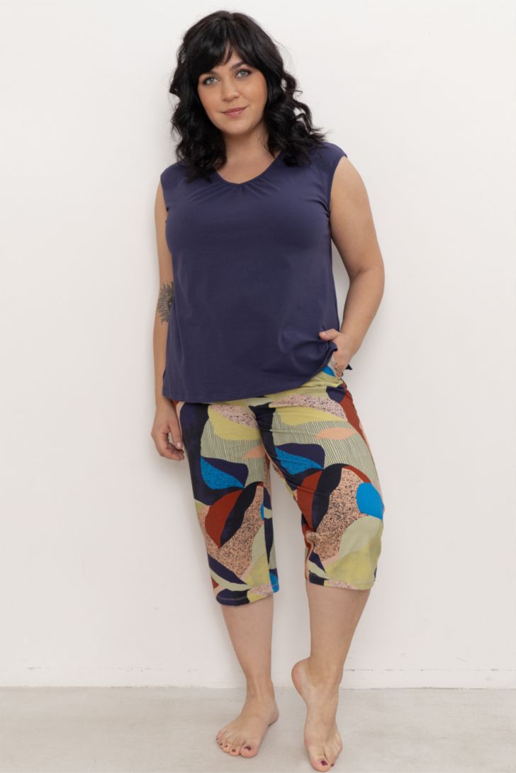 ТОП ЖЕНСКИЙ арт. 6514W-11100.1H-738 Темно-синий