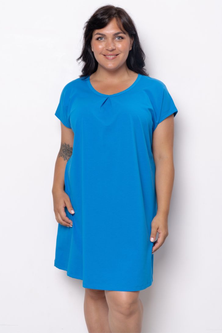 ПЛАТЬЕ ЖЕНСКОЕ арт. 6514W-70205.1H-725 Васильковый