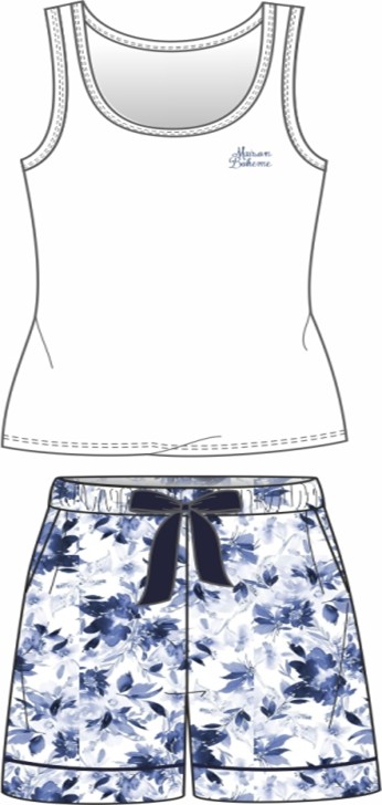 ПИЖАМА ЖЕНСКАЯ арт. 6503W-80155.1S-921 Белый