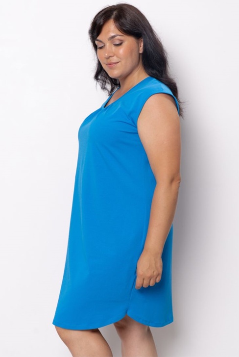 ПЛАТЬЕ ЖЕНСКОЕ арт. 6514W-70207.1H-725 Васильковый