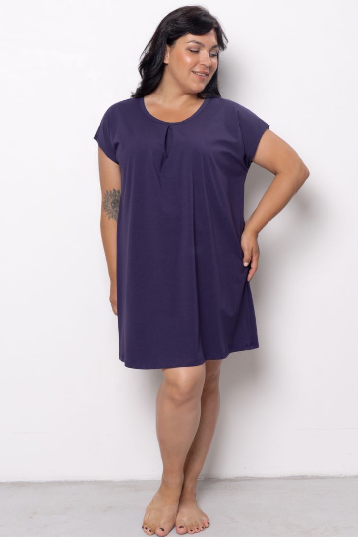 ПЛАТЬЕ ЖЕНСКОЕ арт. 6514W-70205.1H-738 Темно-синий