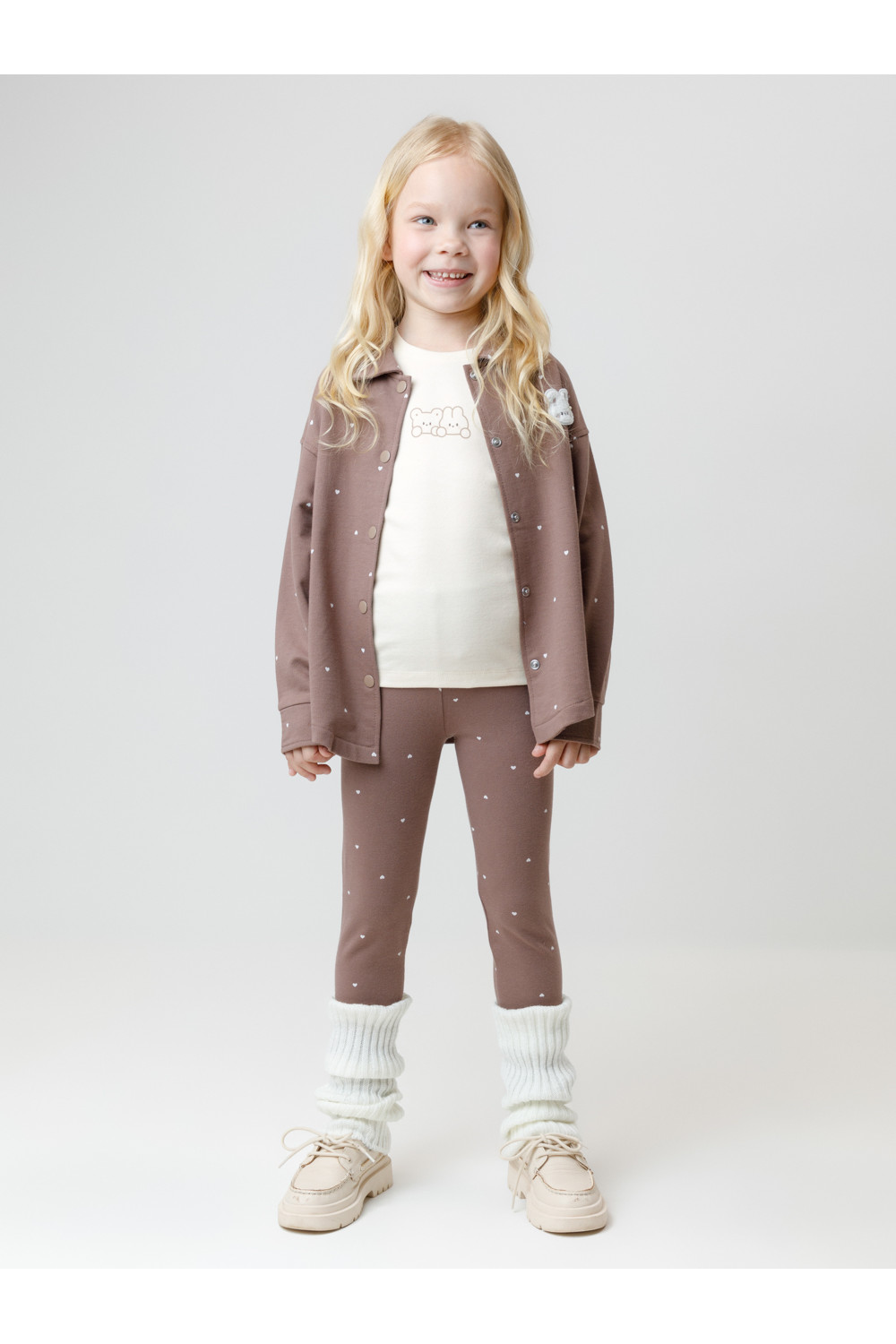 Crockid Брюки КР 4074 капучино 1312 Н087 к662 Crockid