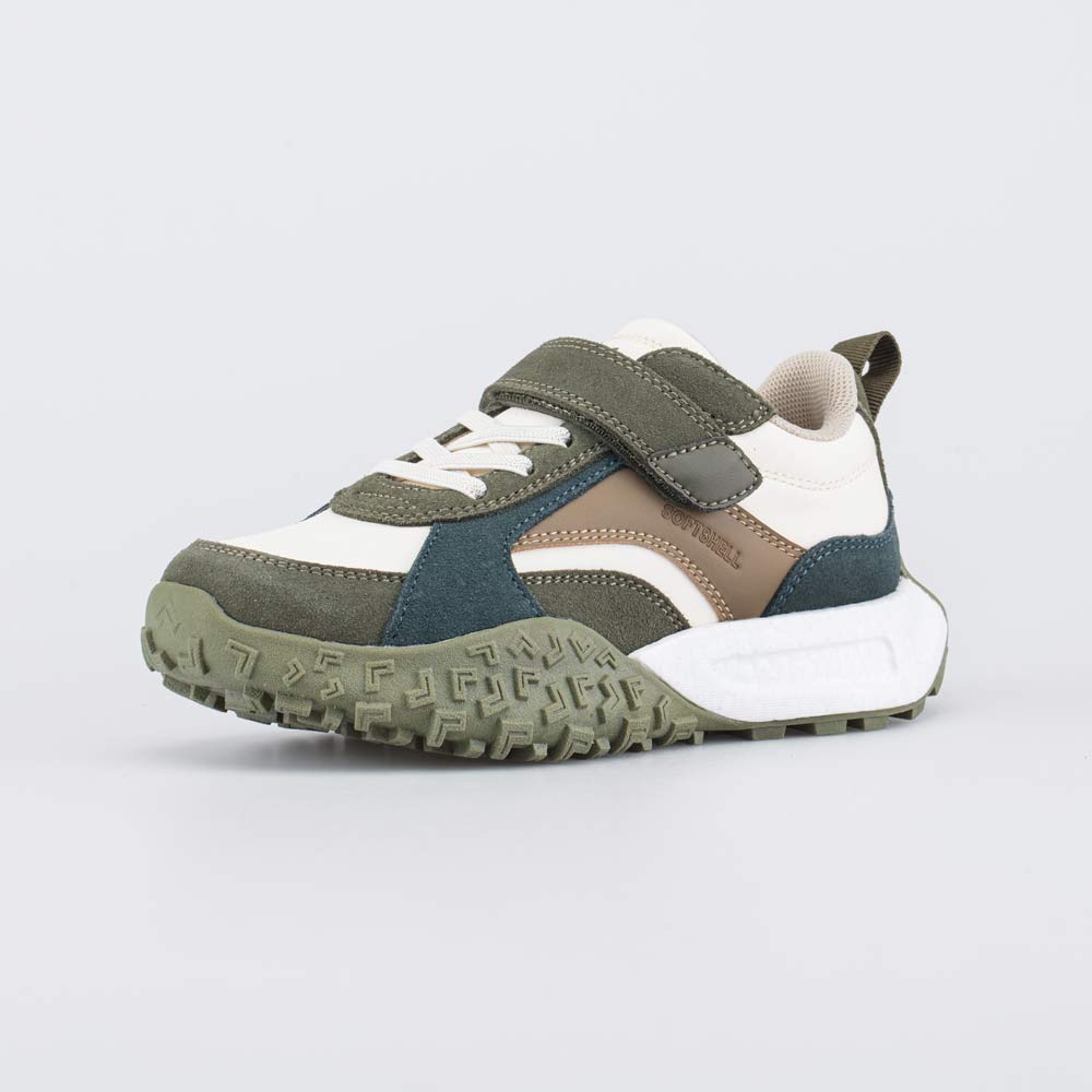 оли-беж полуботинки школьная Комбинирован.