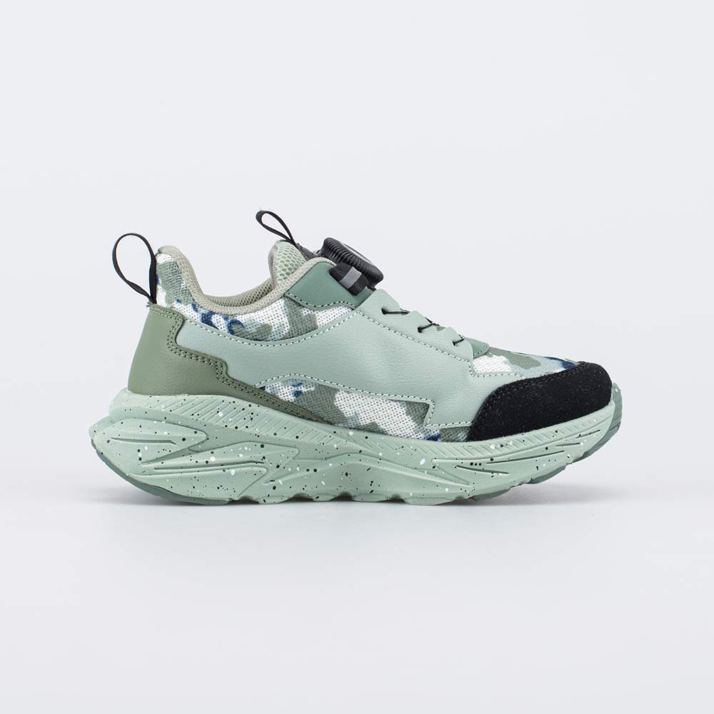 зеленый полуботинки школьная Комбинирован.