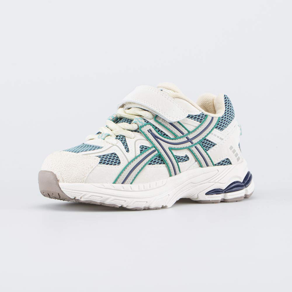 беж-зел полуботинки школьная Комбинирован.