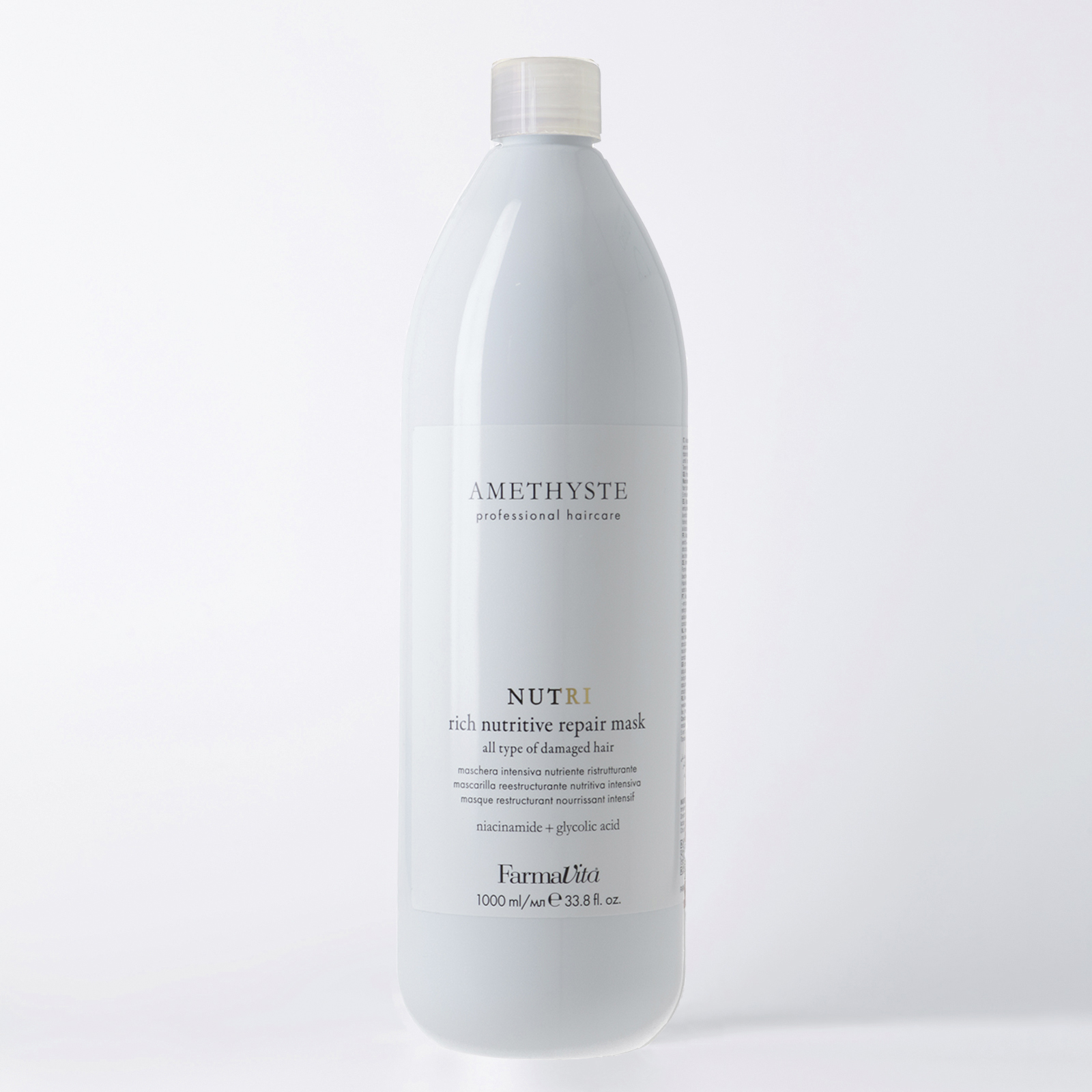 Маска интенсивная восстанавливающая питательная Nutri rich nutritive repair mask Amethyste 1000 мл