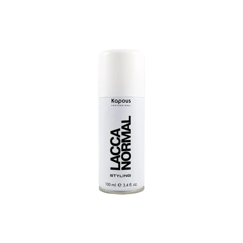 KAPOUS Лак аэрозольный для волос нормальной фиксации «Lacca Normal», 100 мл