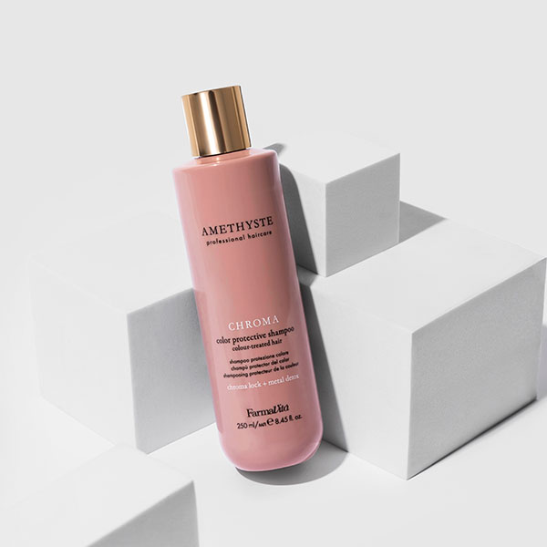 Шампунь для защиты цвета окрашенных волос Chroma color protective shampoo Amethyste 250 мл