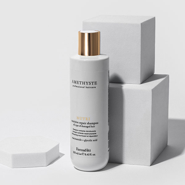 Шампунь питательный восстанавливающий для повреждённых волос Nutri nutritive repair shampoo Amethyst 250мл