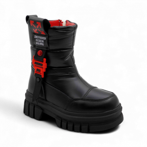 Дутики зимние В5006-5 черные