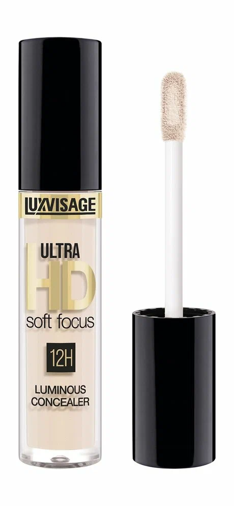 LUXVISAGE Консилер светоотражающий ULTRA HD soft focus 12часов, тон 12 (*6)