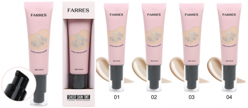 FARRES /4067-MIX/ Тональный флюид с дозатором (30г). 12