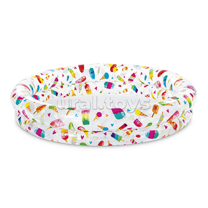 Бассейн надувной «Фрукты», 122 х 25 см, от 2 лет, 59421NP INTEX