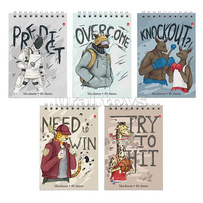 Блокнот А6 40 л.