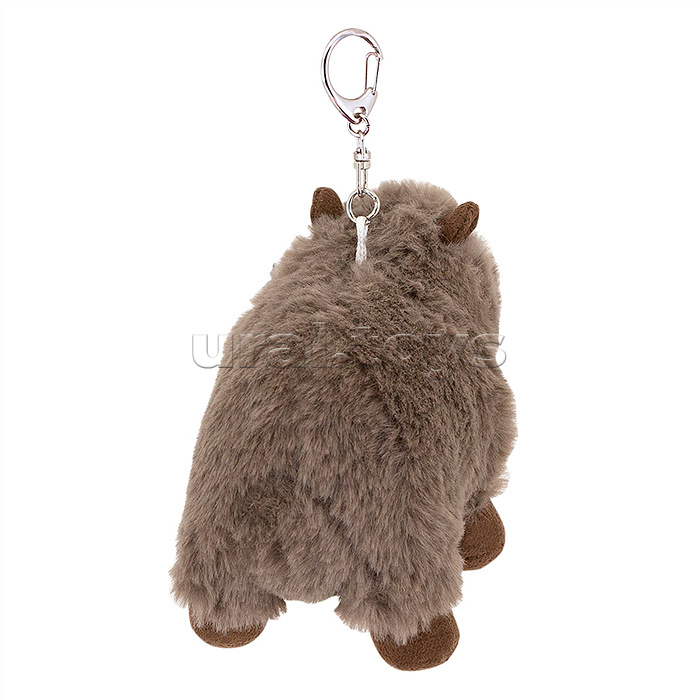 Мягкая игрушка Капибара 13 с метал. кольцом