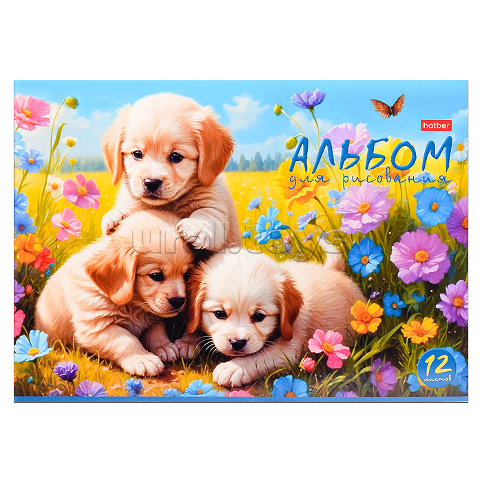 Альбом для рисования 12л