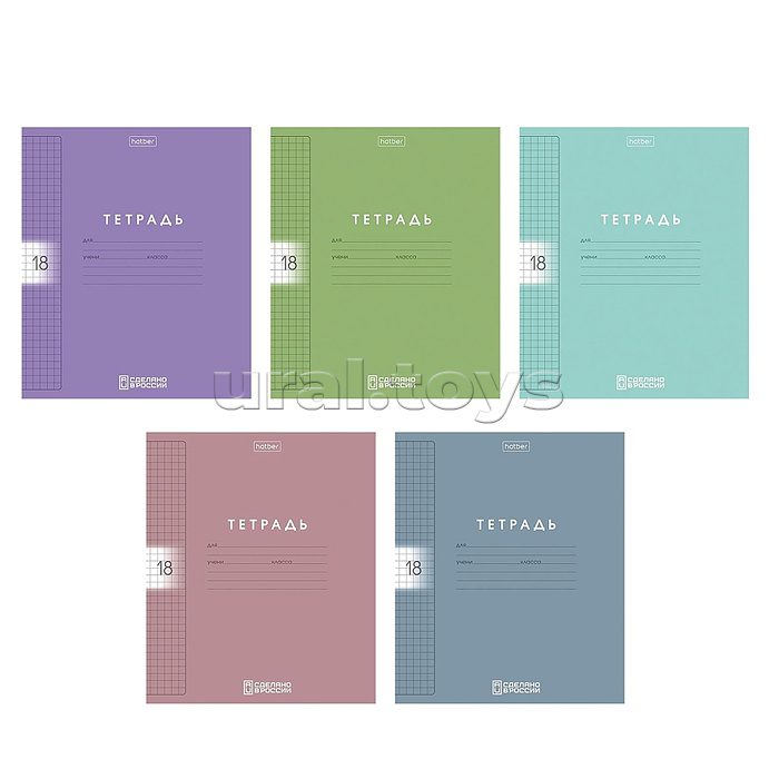 Тетрадь 18л клетка