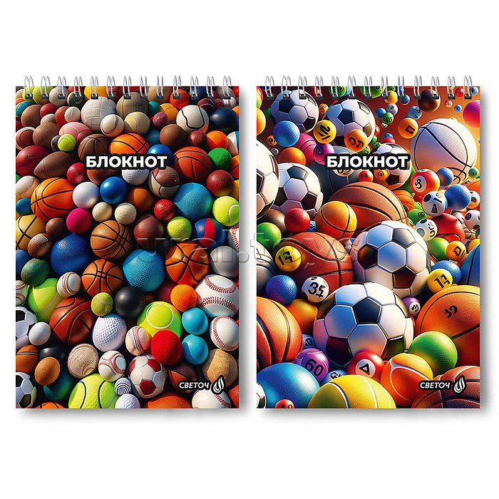 Блокнот A5 80л. клетка