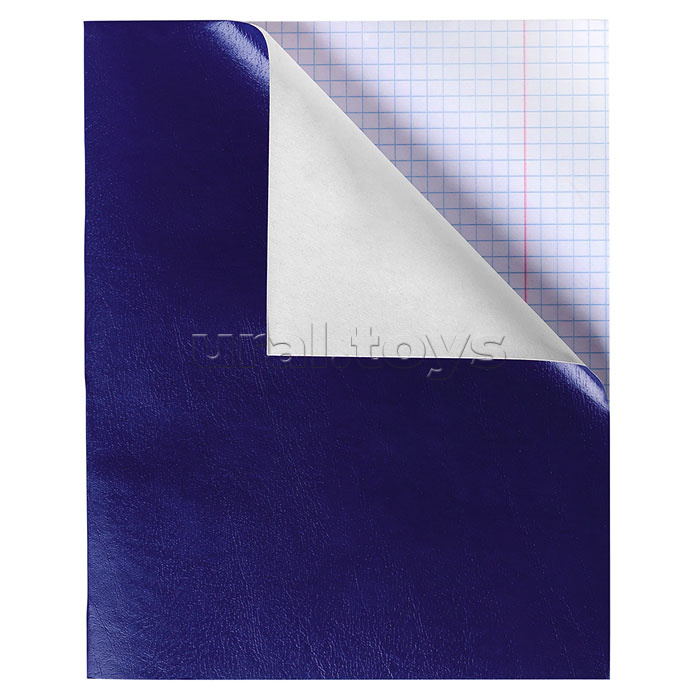 Тетрадь 96л клетка на скобе METALLIC Синяя