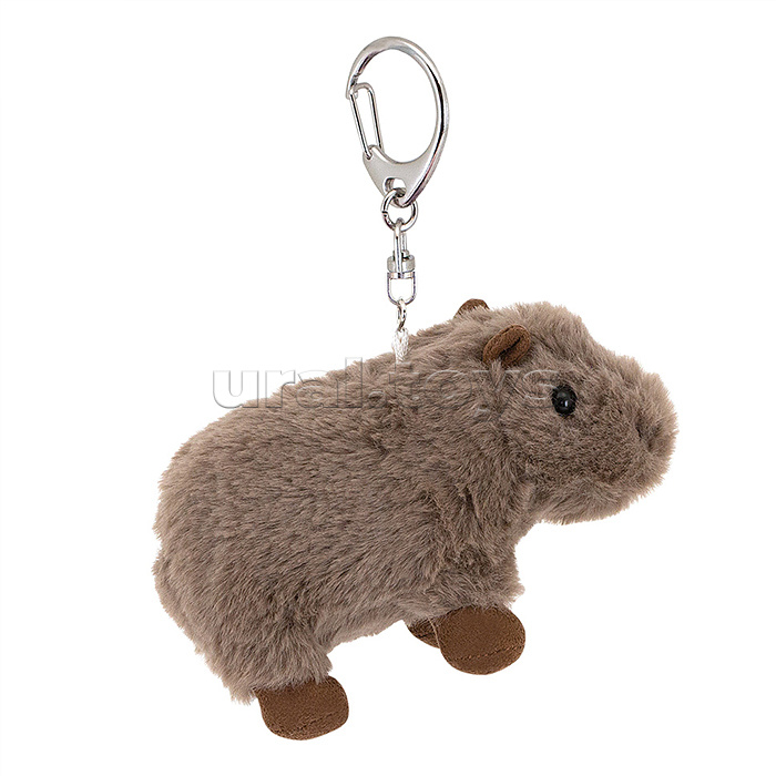 Мягкая игрушка Капибара 13 с метал. кольцом