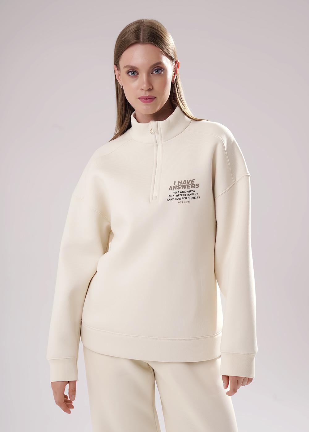 CLE LH15-106/1 Толстовка женская LH15-106/1 св.бежевый