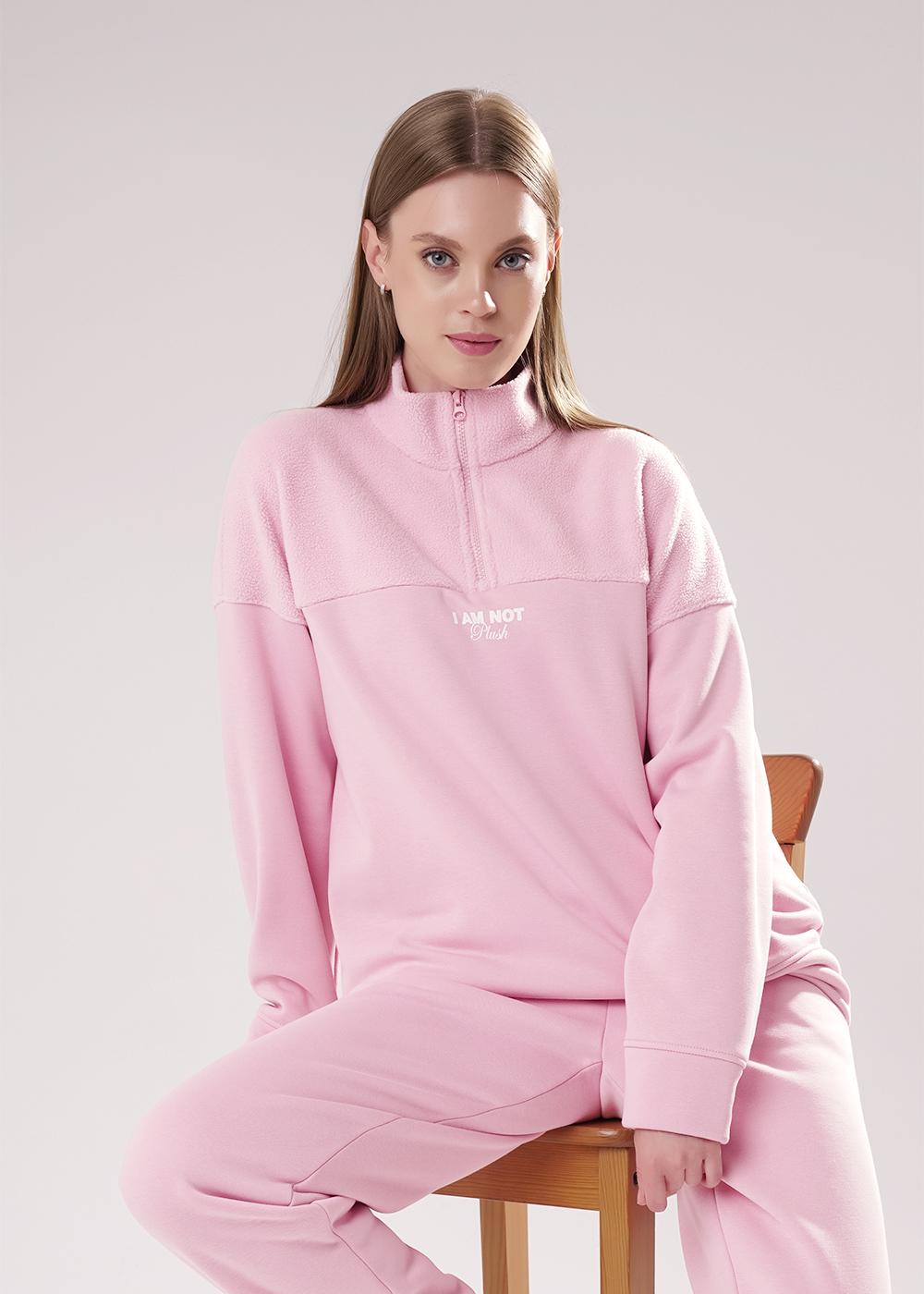 CLE LH15-107 Толстовка женская LH15-107 розовый