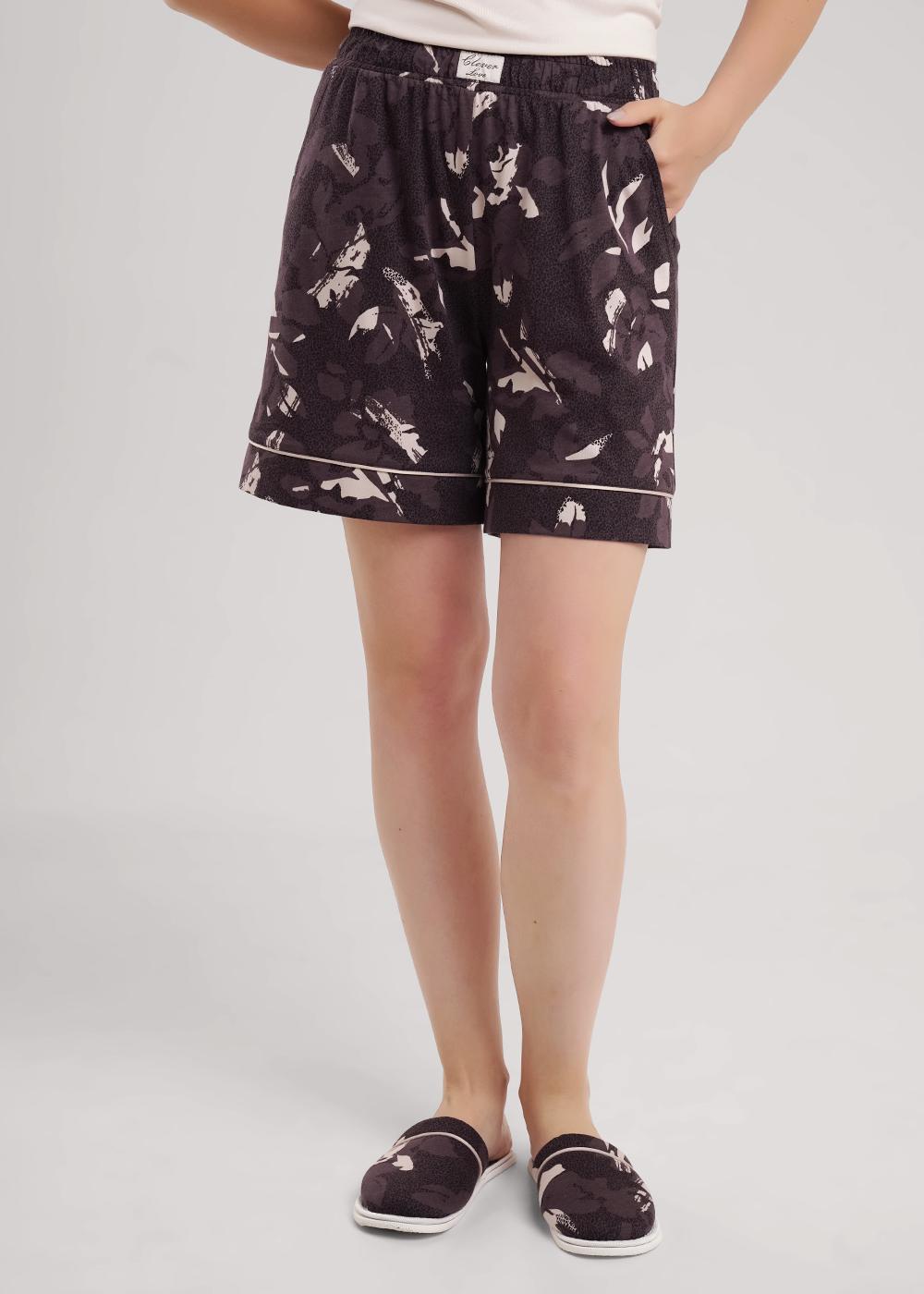 Ст.цена 1790р CLE LP15-1181 Пижама женская LP15-1181 св.бежевый/коричневый