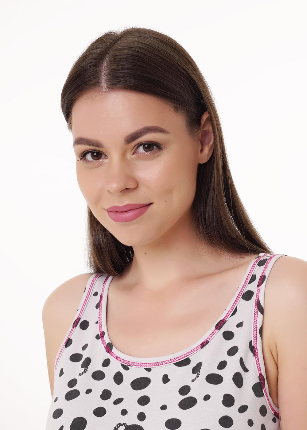 Ст.цена 970р CLE LS15-1187 Сорочка ночная женская LS15-1187 св.серый/т.серый