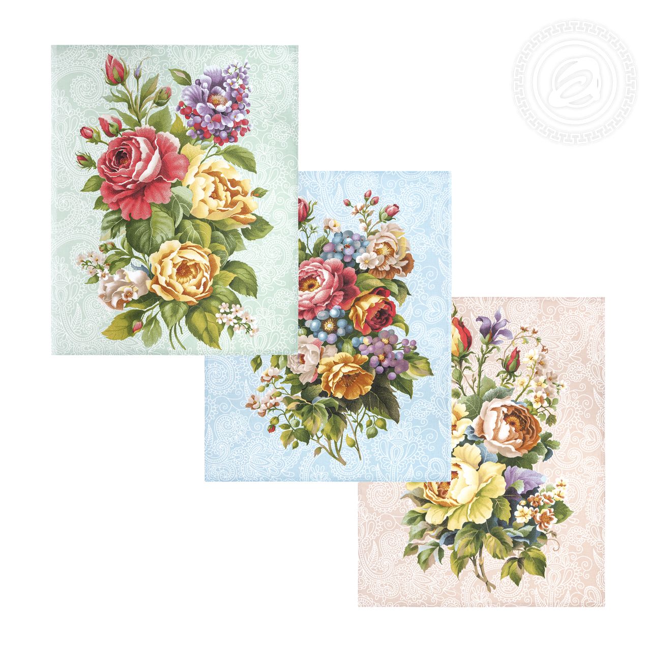 Набор полотенец из рогожки