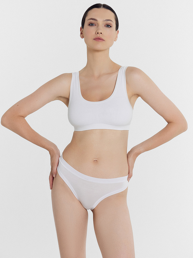 Бюстье женское в белом цвете