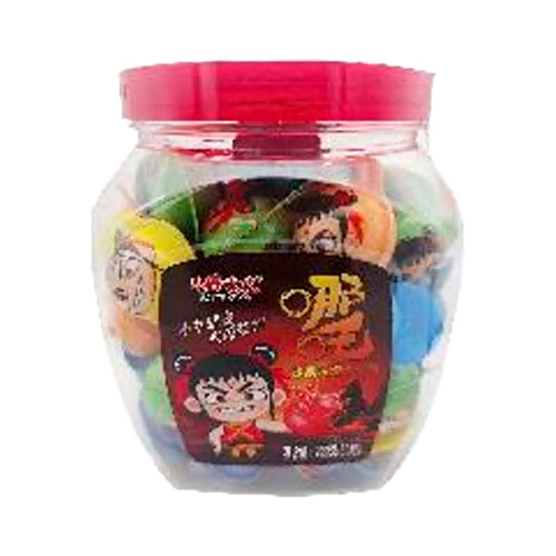 Жевательный мармелад Deer DaDa Nezha Fruit мульт-герои c жидкой начинкой 18гр