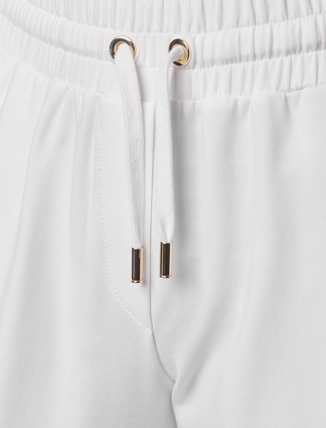 Прямые брюки из тонкого премиального футера с эластаном