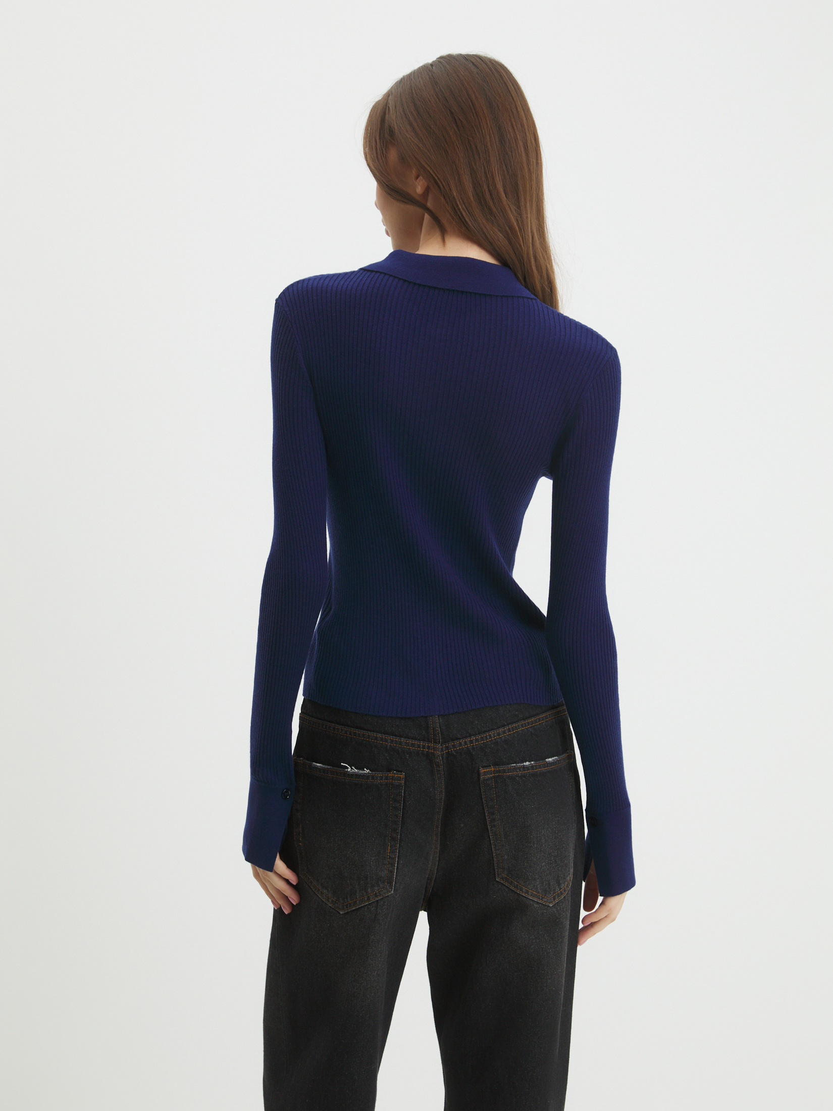 Женский кардиган MAISON DAVID 4451135, фиолетово-синий