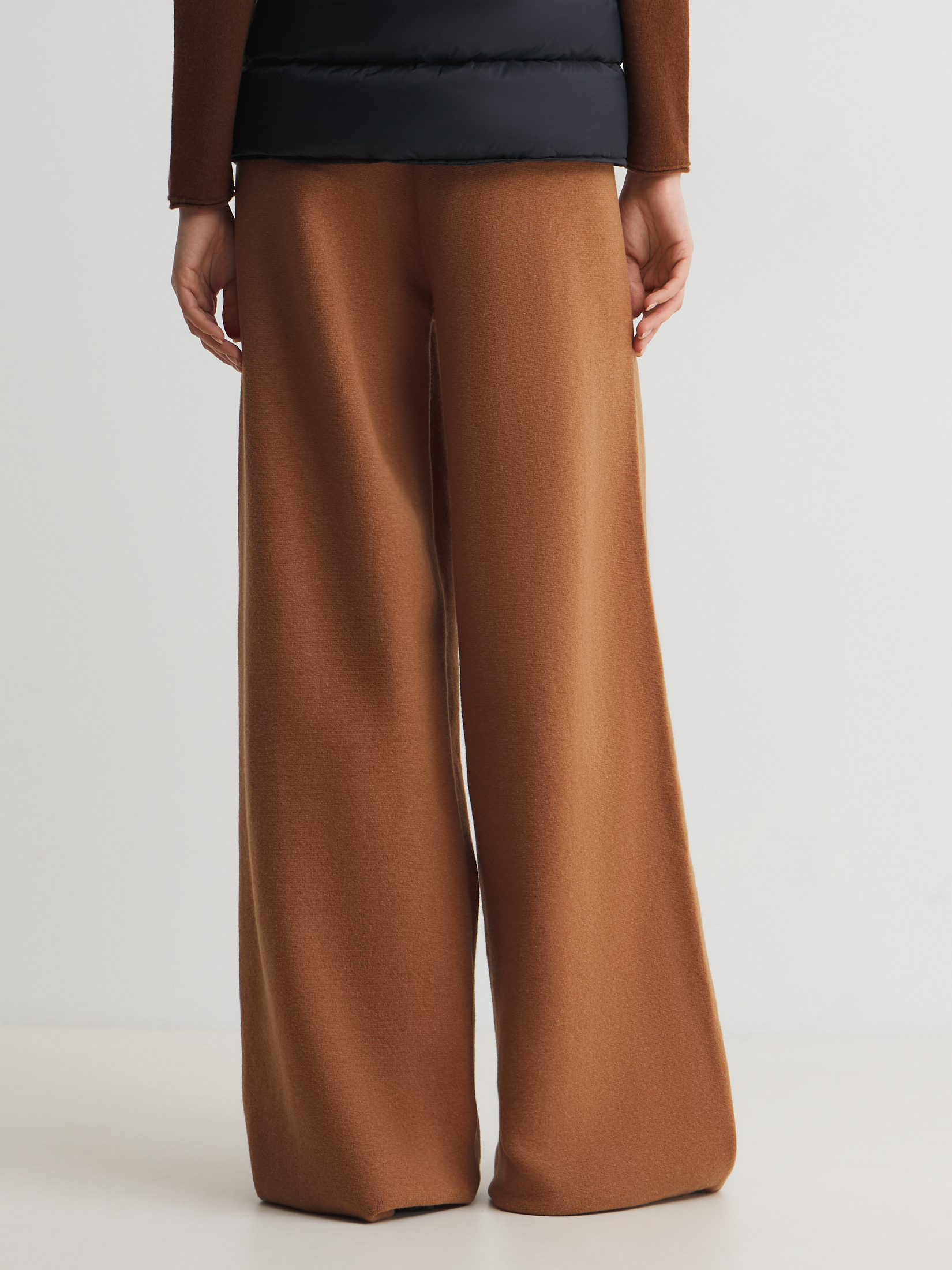 Женские широкие брюки MAISON DAVID 4489627, оранжево-коричневый